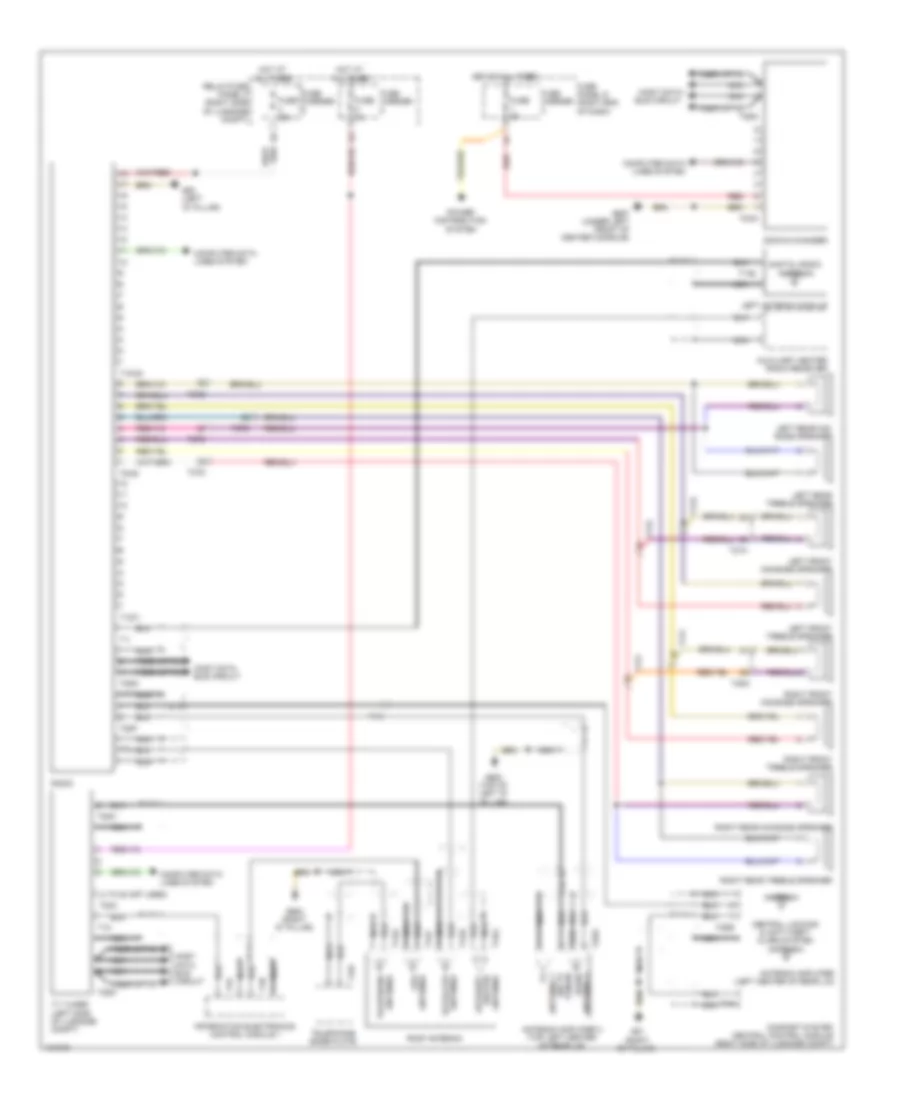 Navigation Wiring Diagram, Basic MMI for Audi Q5 TDI Premium Plus 2014