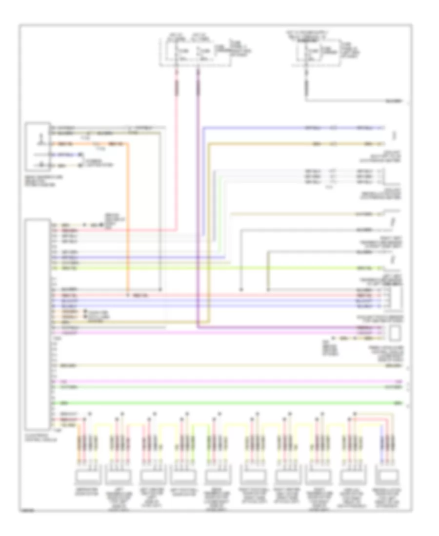 Automatic A C Wiring Diagram Basic 1 of 2 for Audi A6 Premium Quattro 2013