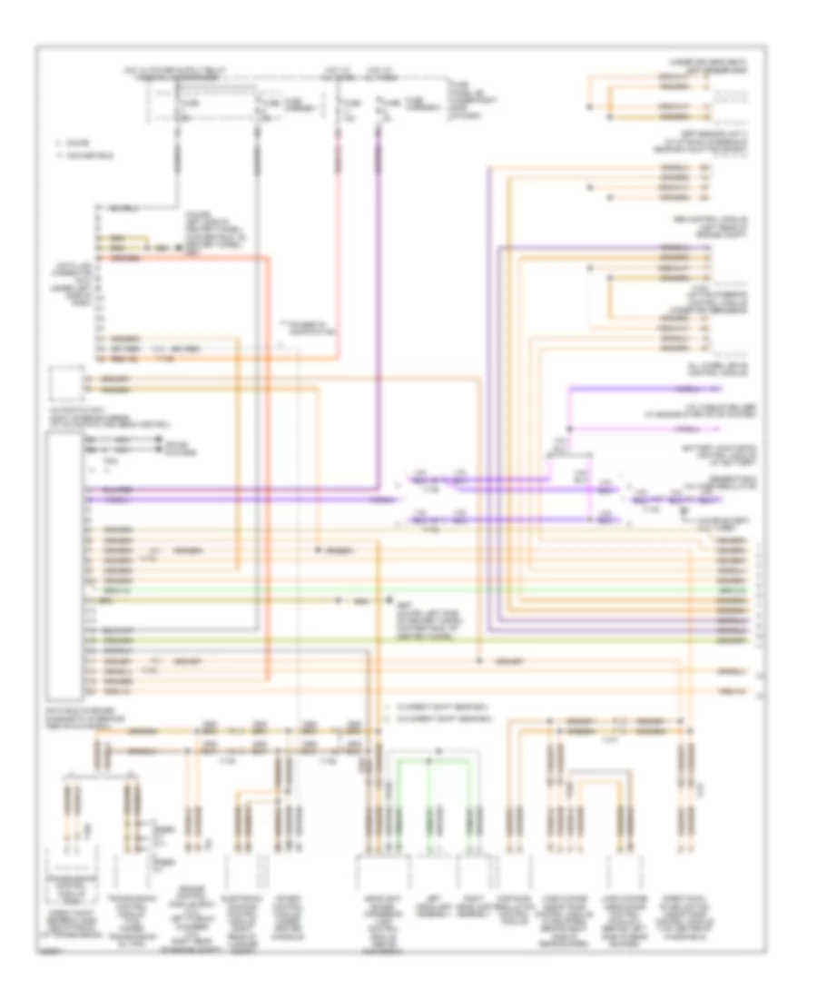 Computer Data Lines Wiring Diagram 1 of 3 for Audi A5 2 0T 2011
