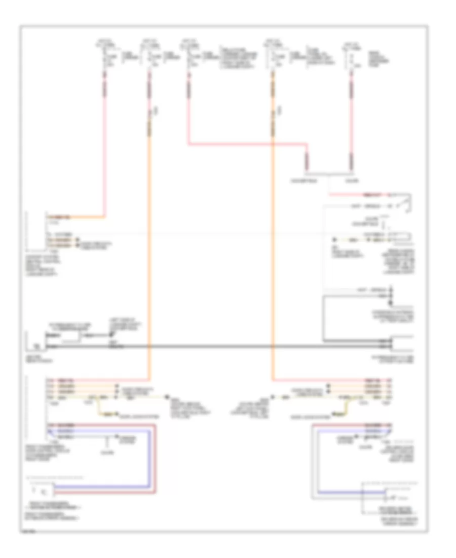 Defoggers Wiring Diagram for Audi A5 2.0T 2011
