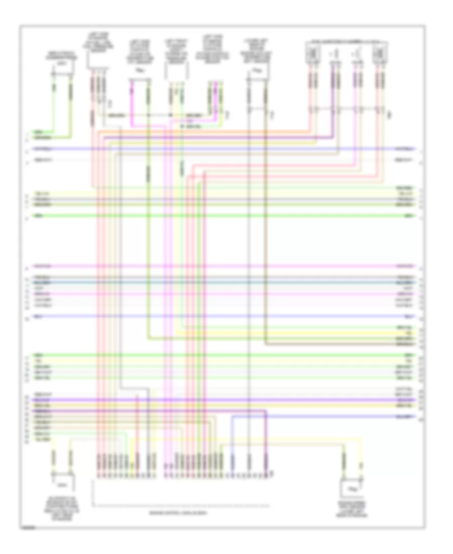 2.0L Turbo, Engine Performance Wiring Diagram (5 of 6) for Audi A5 2.0T 2011