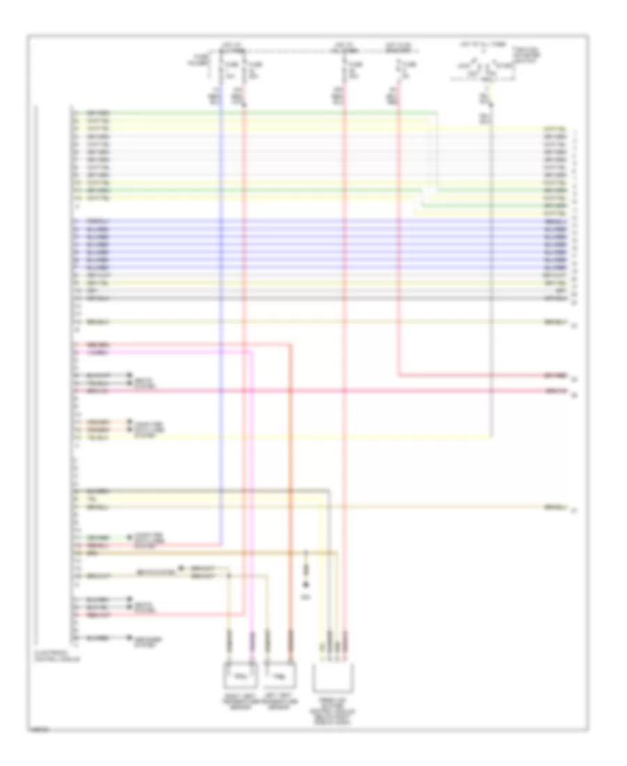Automatic AC Wiring Diagram, Convertible (1 of 3) for Audi RS 4 2008