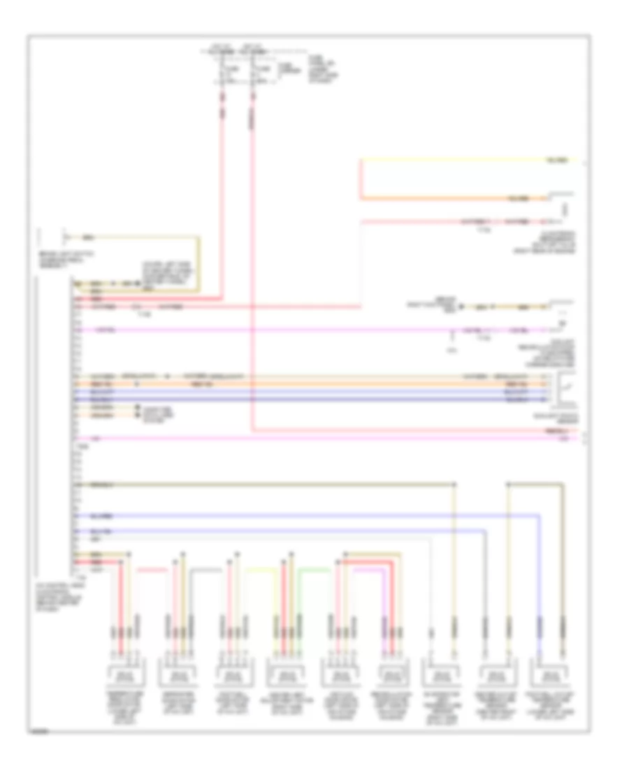 Automatic A C Wiring Diagram Basic 1 of 2 for Audi A5 2 0T Quattro 2011
