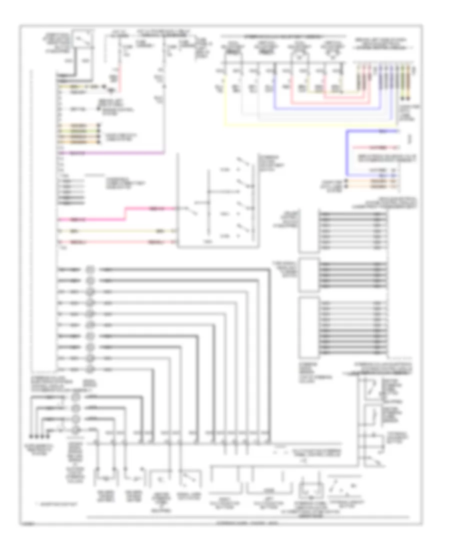 Electronic Power Steering Wiring Diagram for Audi Q7 Premium 2014
