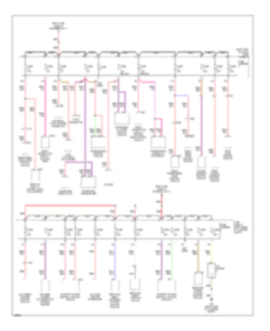 3 0L Turbo Diesel Power Distribution Wiring Diagram 5 of 7 for Audi Q7 Premium 2014
