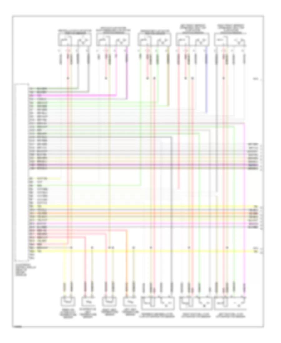 Электросхема кондиционера (1 из 3) для Audi A8 L Quattro 2004