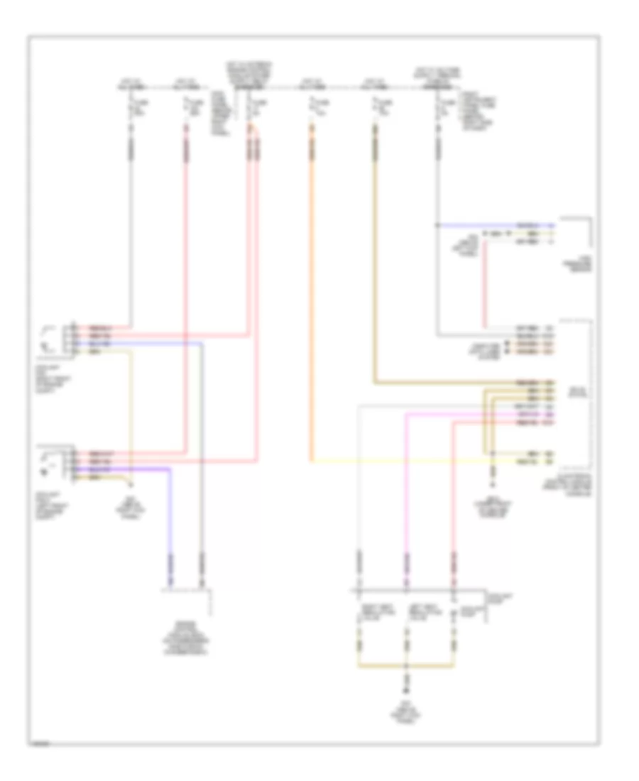 Cooling Fan Wiring Diagram for Audi A8 L Quattro 2004