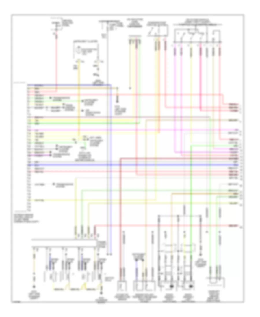 1 8L Engine Performance Wiring Diagram 1 of 2 for Audi A4 1999