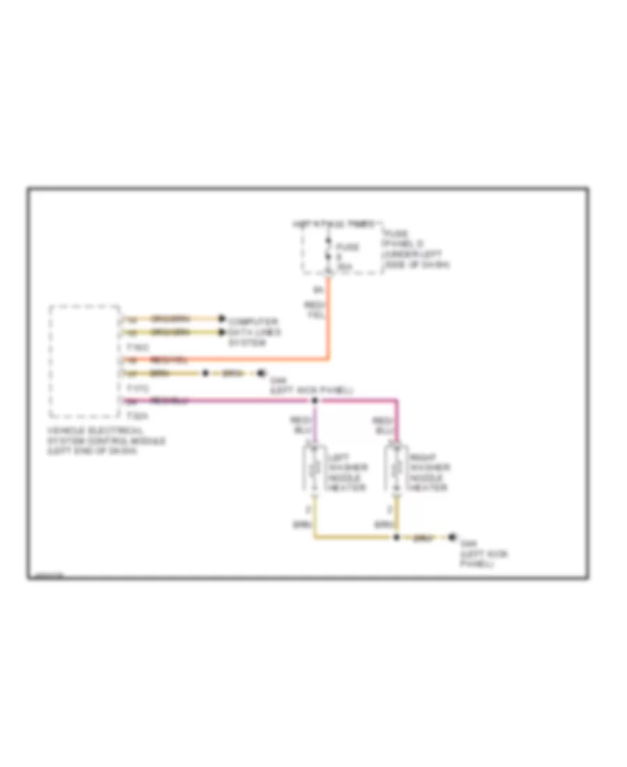 Jet Heater Wiring Diagram for Audi A7 Premium 2013