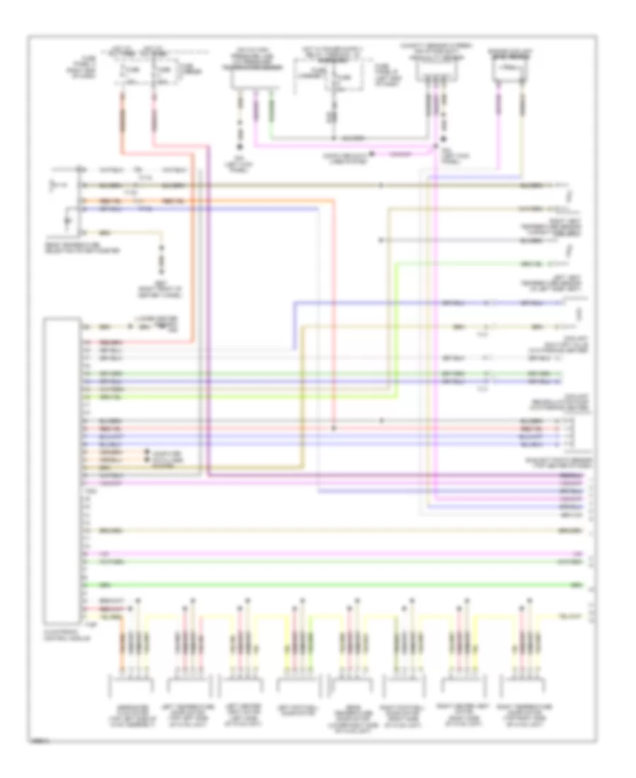 Automatic A C Wiring Diagram Basic 1 of 2 for Audi A7 Premium 2013