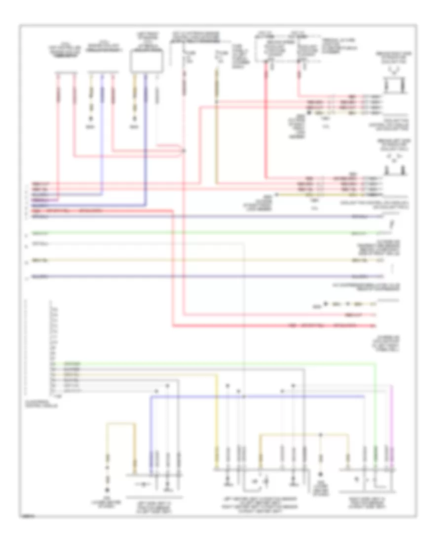 Automatic A C Wiring Diagram Comfort 3 of 3 for Audi A7 Premium 2013