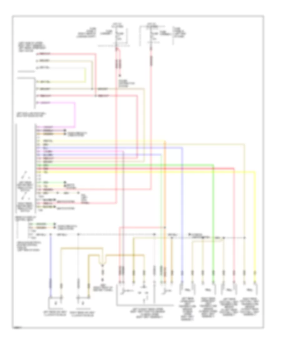 Rear A C Wiring Diagram for Audi A7 Premium 2013