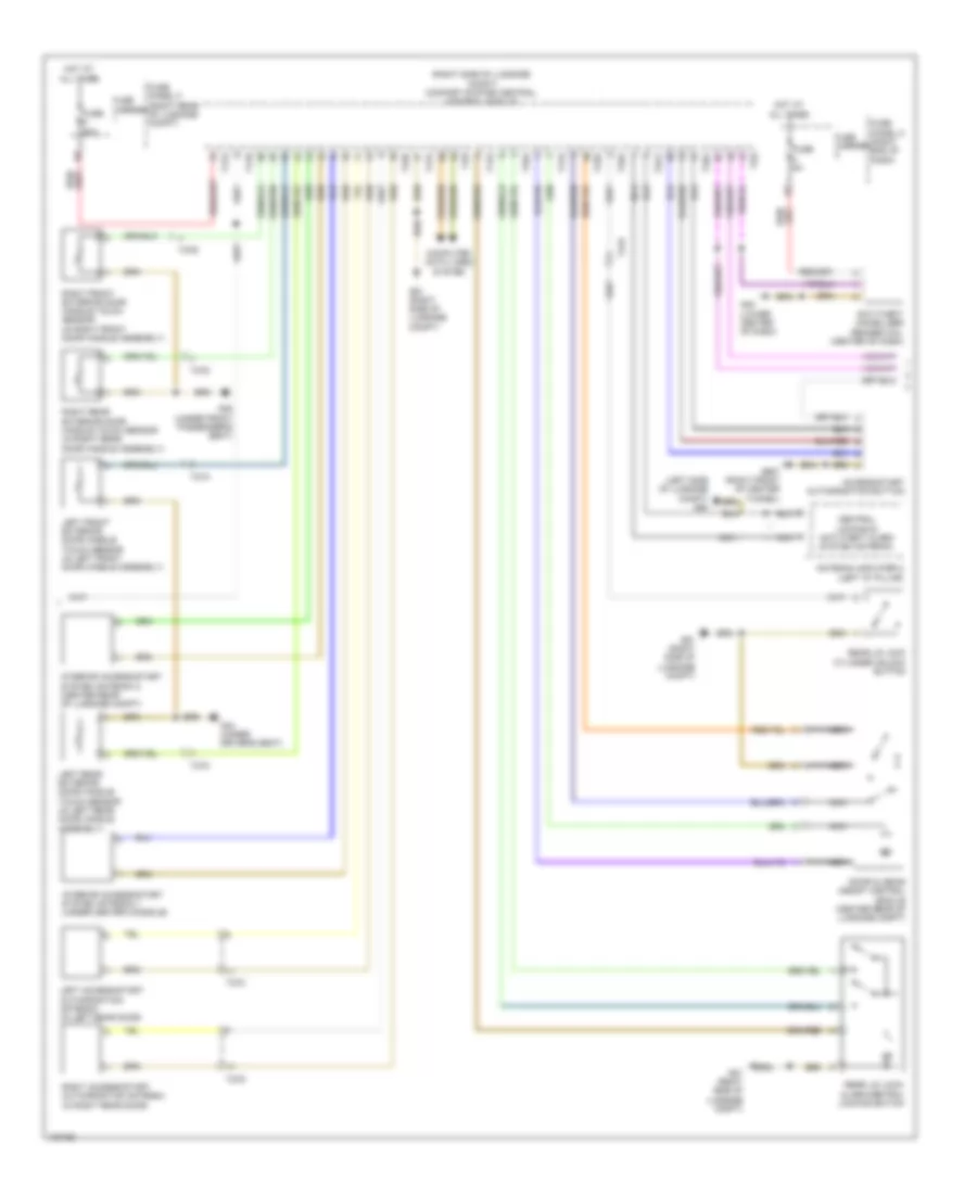 Anti theft Wiring Diagram 4 of 5 for Audi A7 Premium 2013