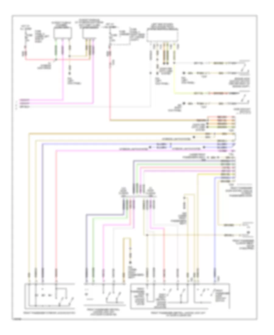 Anti theft Wiring Diagram 5 of 5 for Audi A7 Premium 2013