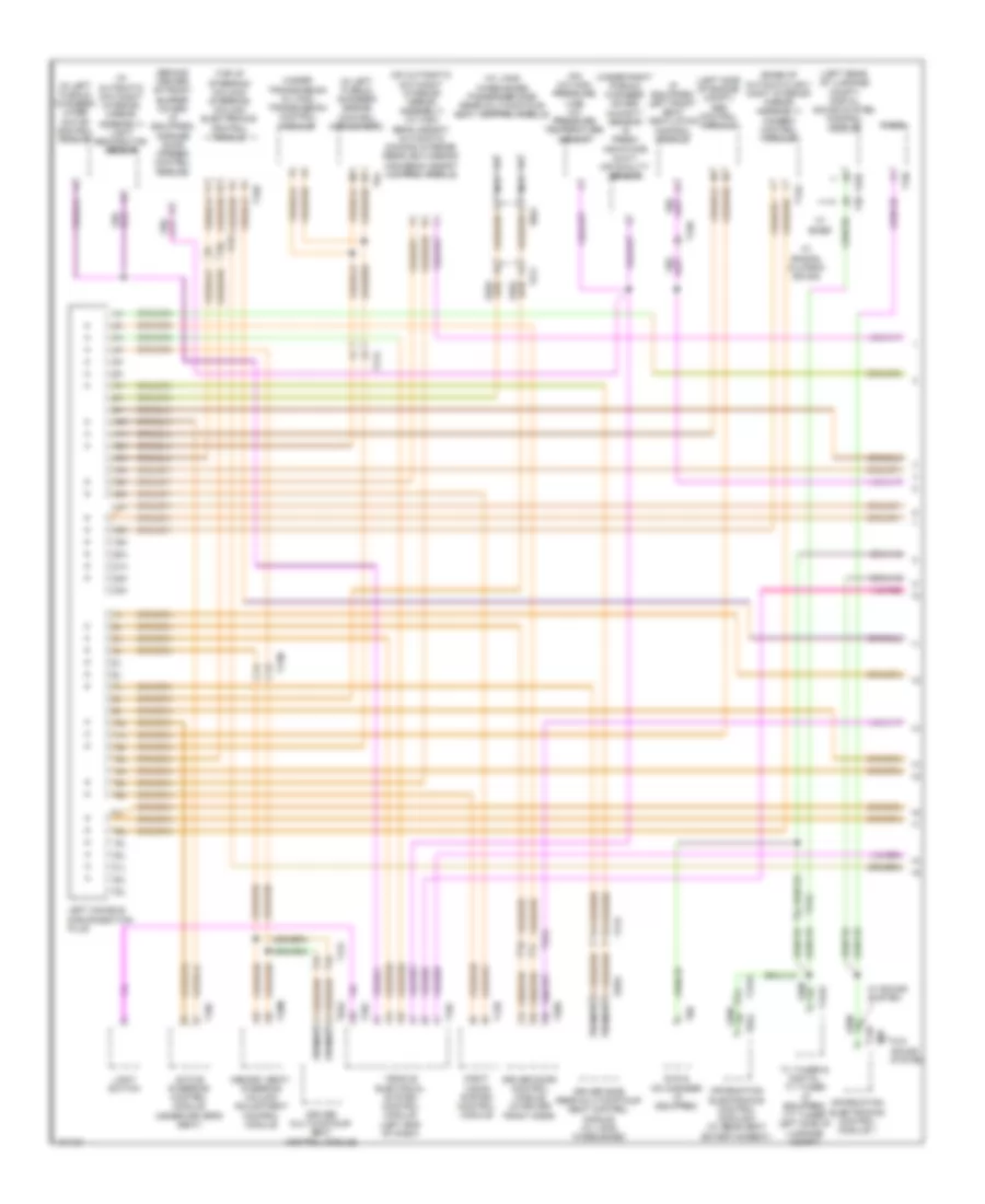 Computer Data Lines Wiring Diagram 1 of 4 for Audi A7 Premium 2013