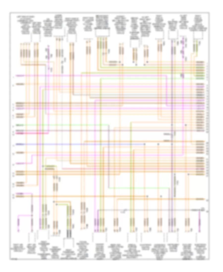 Computer Data Lines Wiring Diagram 2 of 4 for Audi A7 Premium 2013