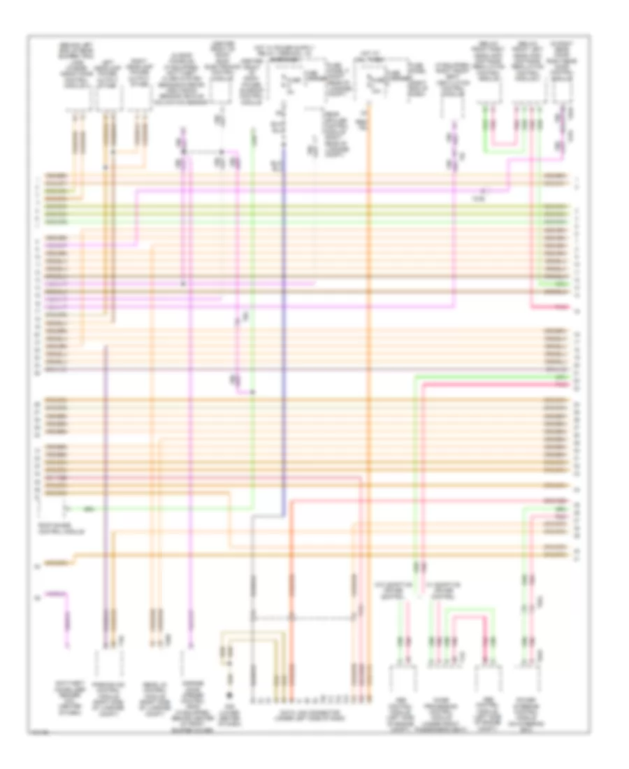 Computer Data Lines Wiring Diagram 3 of 4 for Audi A7 Premium 2013