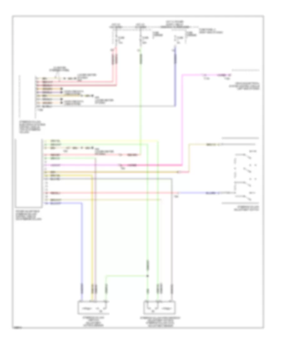 Power Steering Column Wiring Diagram for Audi A7 Premium 2013