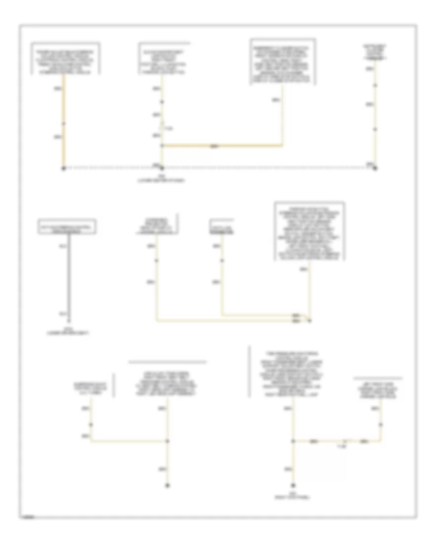 Ground Distribution Wiring Diagram 1 of 5 for Audi A7 Premium 2013