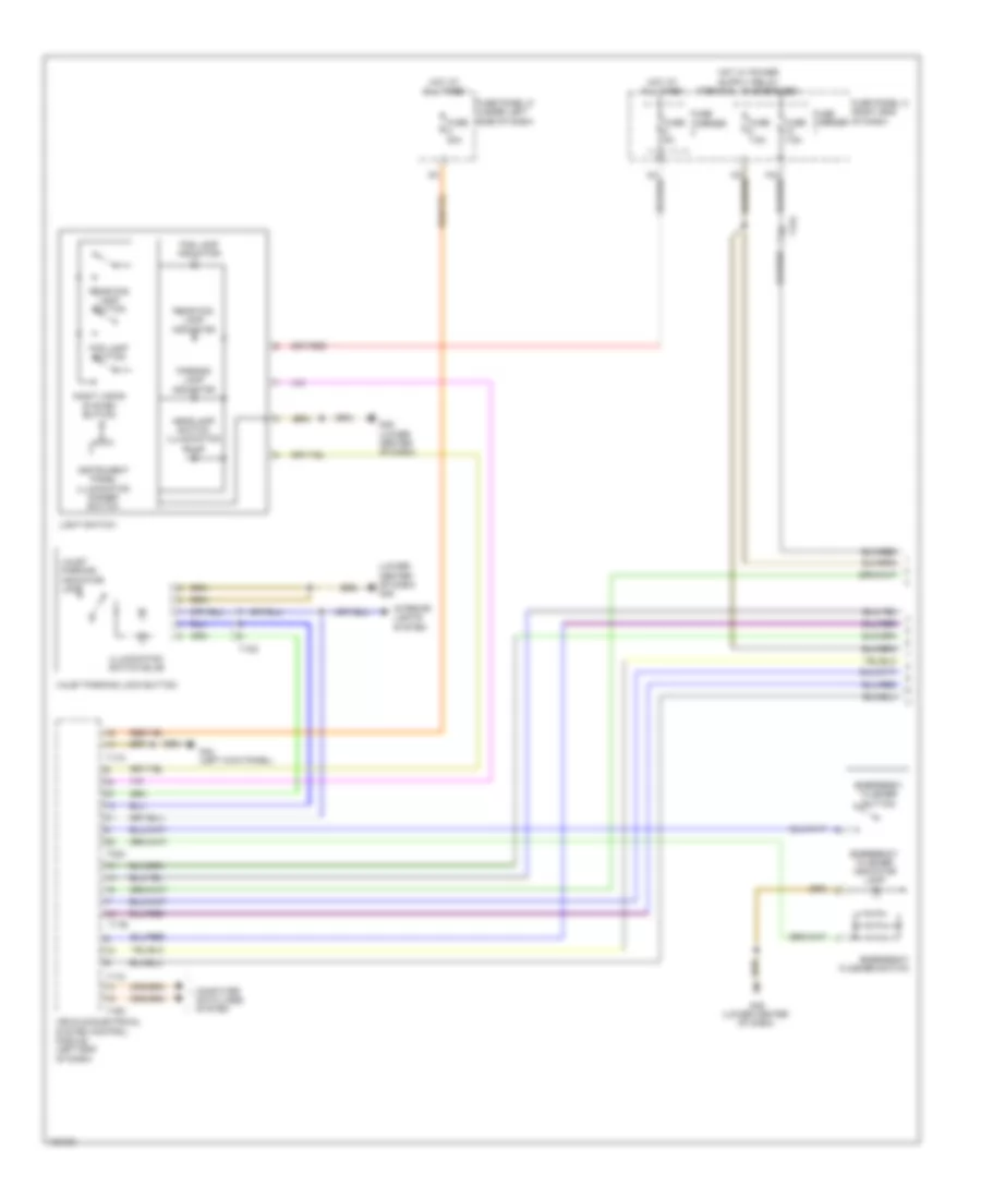 Headlights Wiring Diagram with HID with Bi Xenon Headlights 1 of 3 for Audi A7 Premium 2013