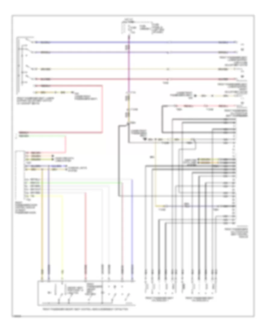 Memory Seat Wiring Diagram 4 of 4 for Audi A7 Premium 2013