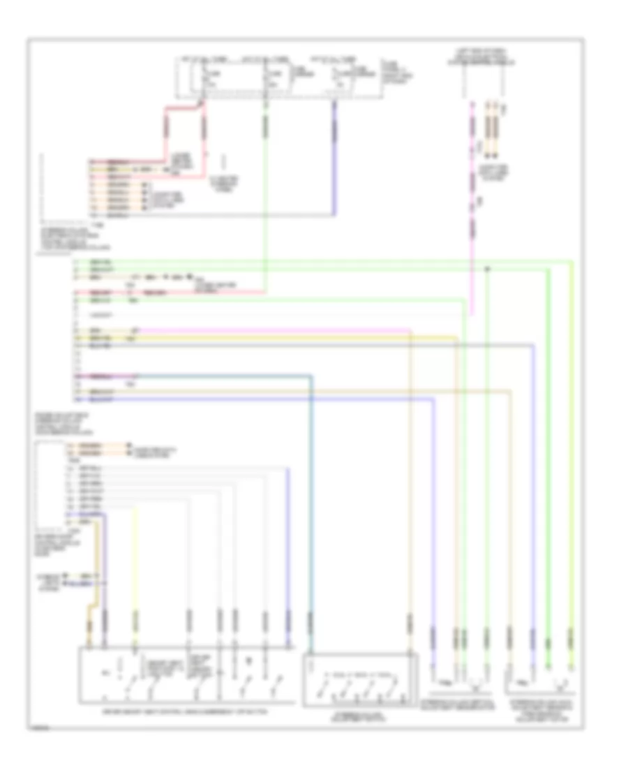 Steering Column Memory Wiring Diagram for Audi A7 Premium 2013