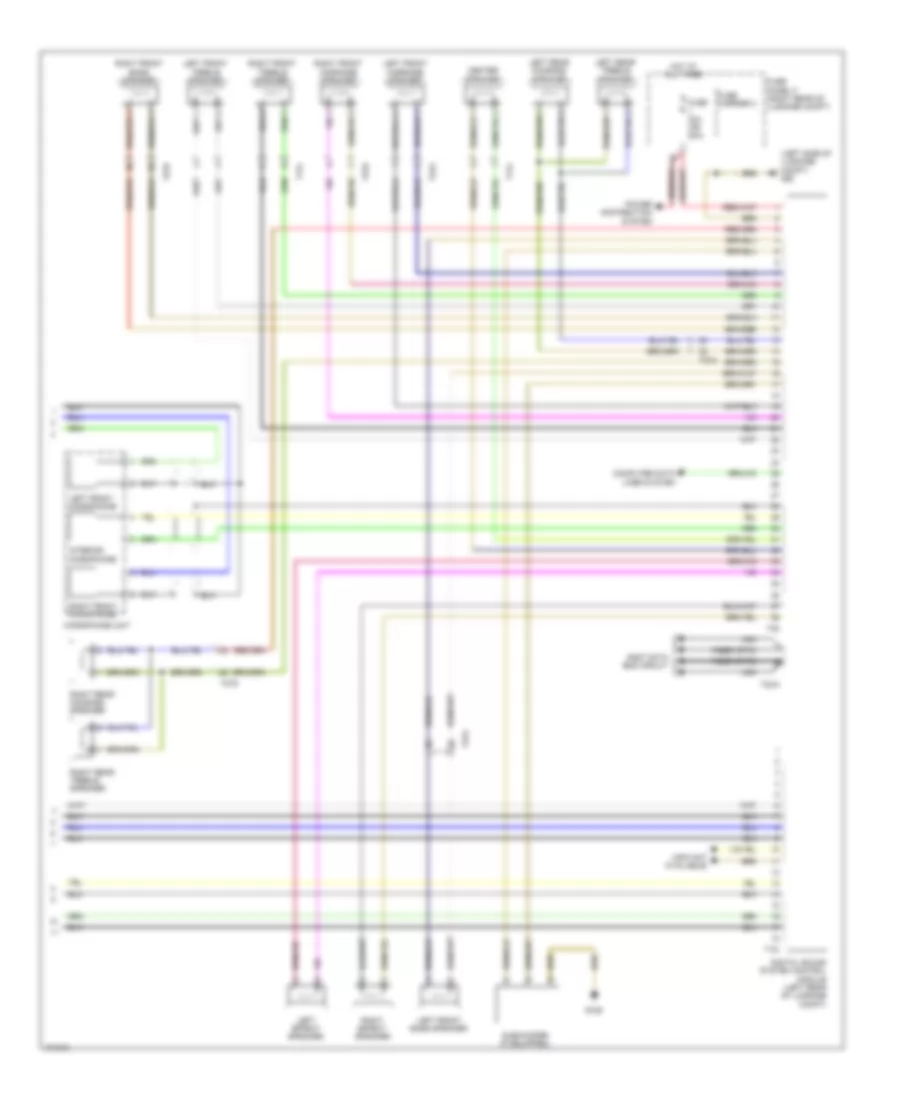 Navigation Wiring Diagram with Bose RMC 3 of 3 for Audi A7 Premium 2013