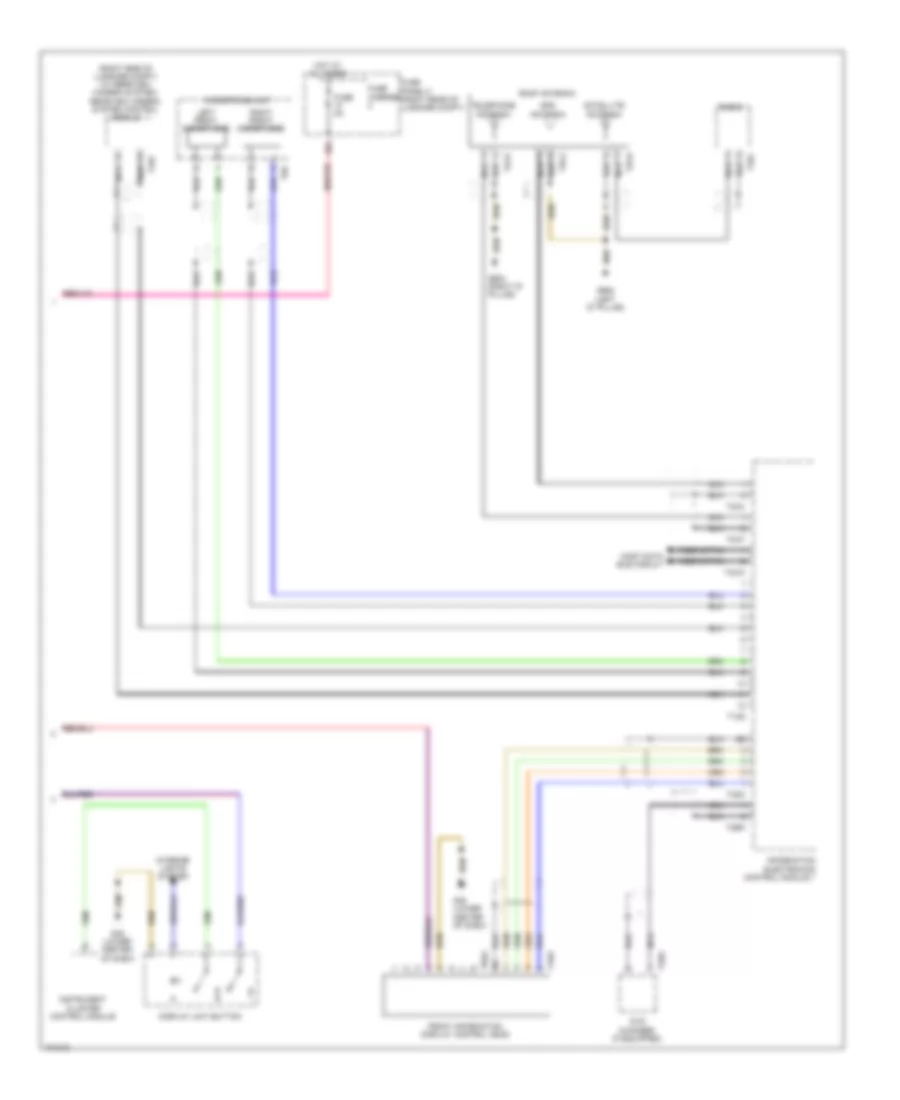 Navigation Wiring Diagram with Navigation Plus 2 of 2 for Audi A7 Premium 2013