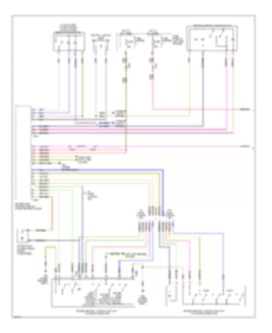 Power Door Locks Wiring Diagram 1 of 5 for Audi A7 Premium 2013