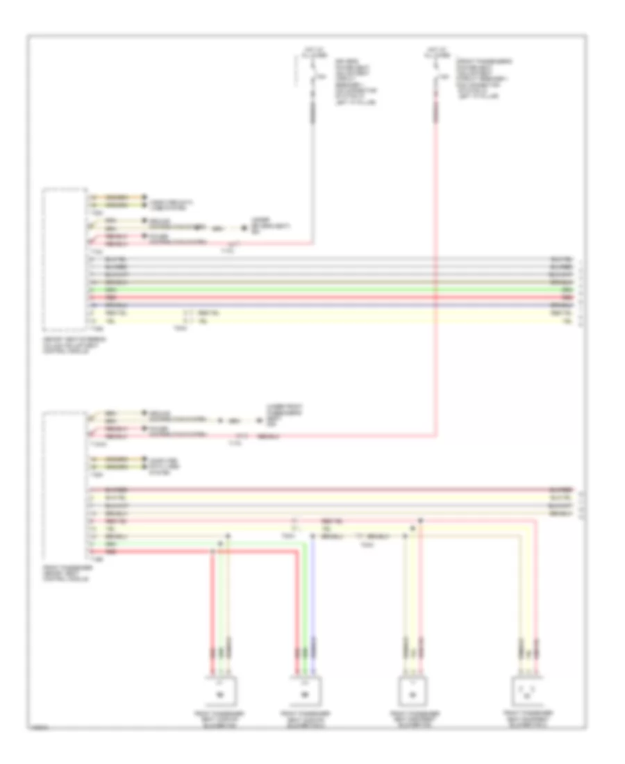 Heated Seats Wiring Diagram with Memory Seats without Comfort Seat 1 of 2 for Audi A7 Premium 2013