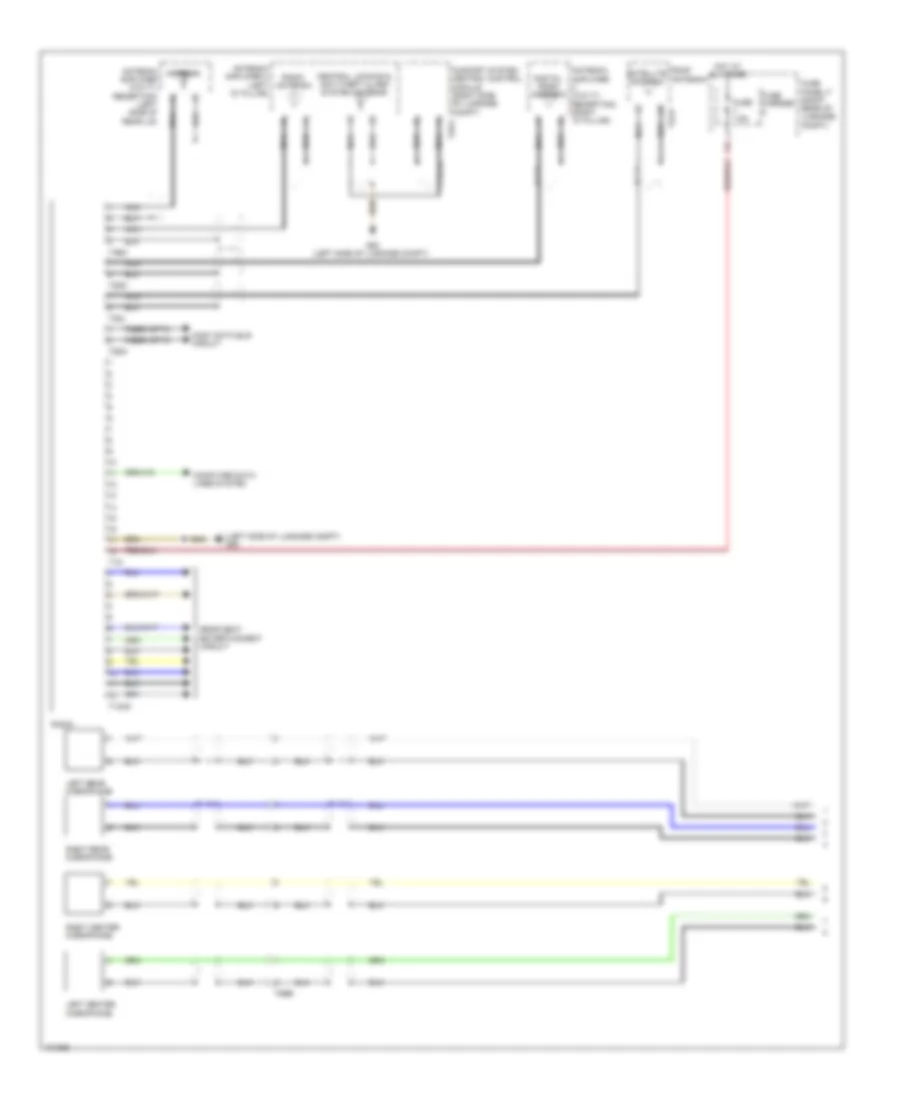 Radio Wiring Diagram Bose MMI 1 of 2 for Audi A7 Premium 2013