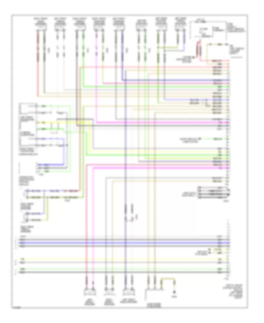 Radio Wiring Diagram Bose MMI 2 of 2 for Audi A7 Premium 2013