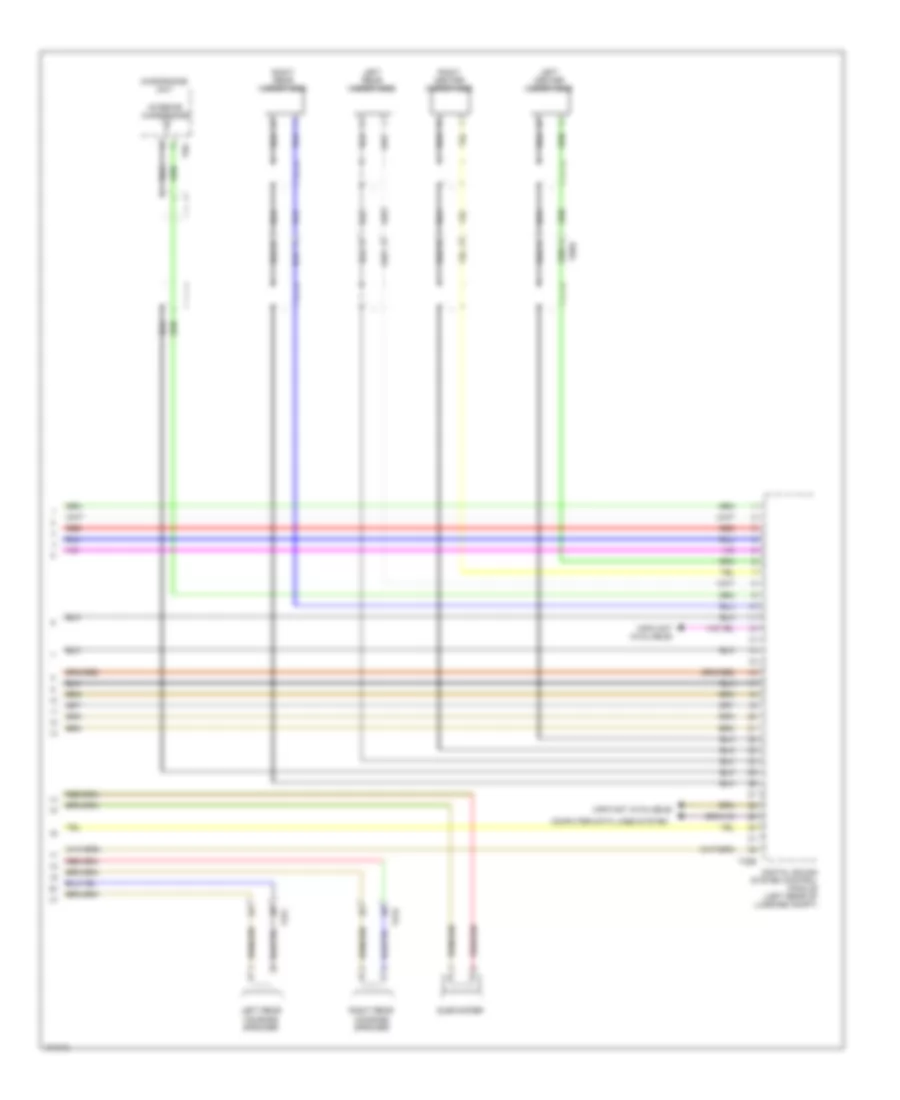 Radio Wiring Diagram with Bang  Olufson Sound 3 of 3 for Audi A7 Premium 2013