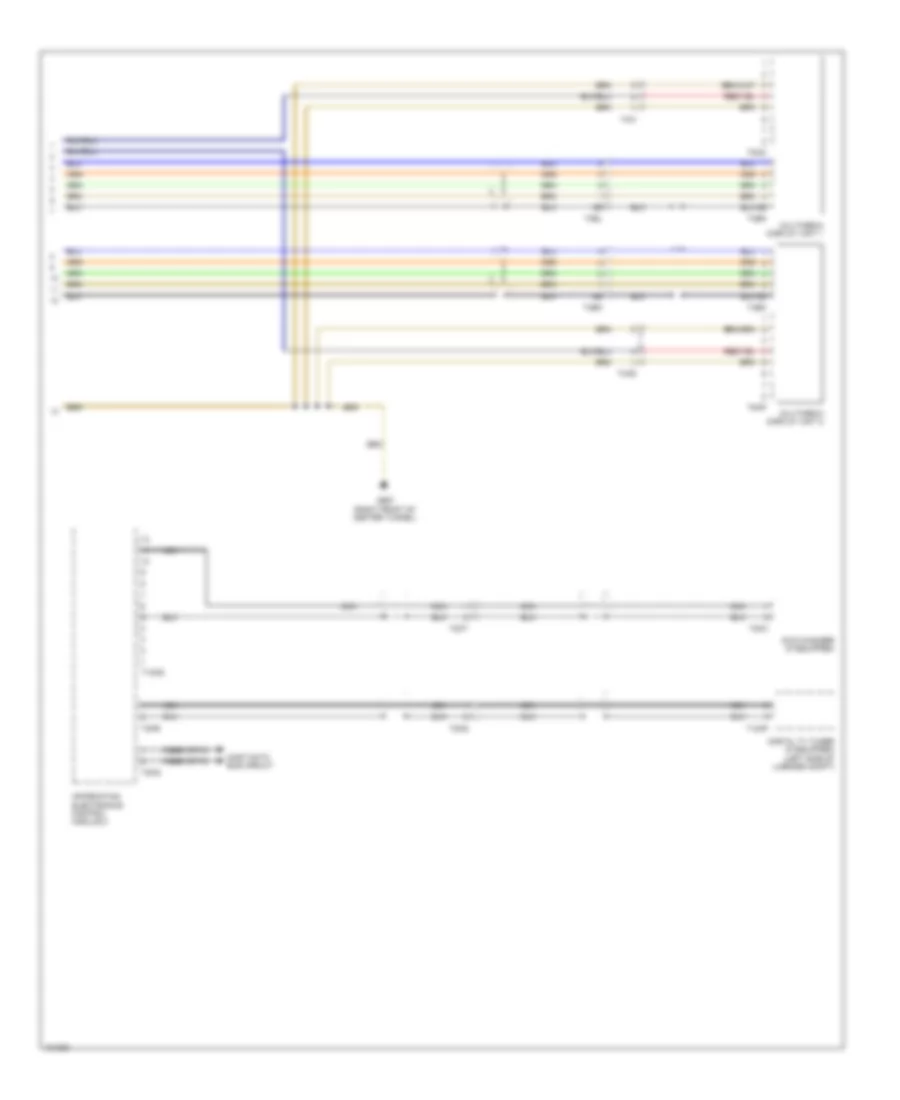 Rear Seat Entertainment Wiring Diagram 2 of 2 for Audi A7 Premium 2013