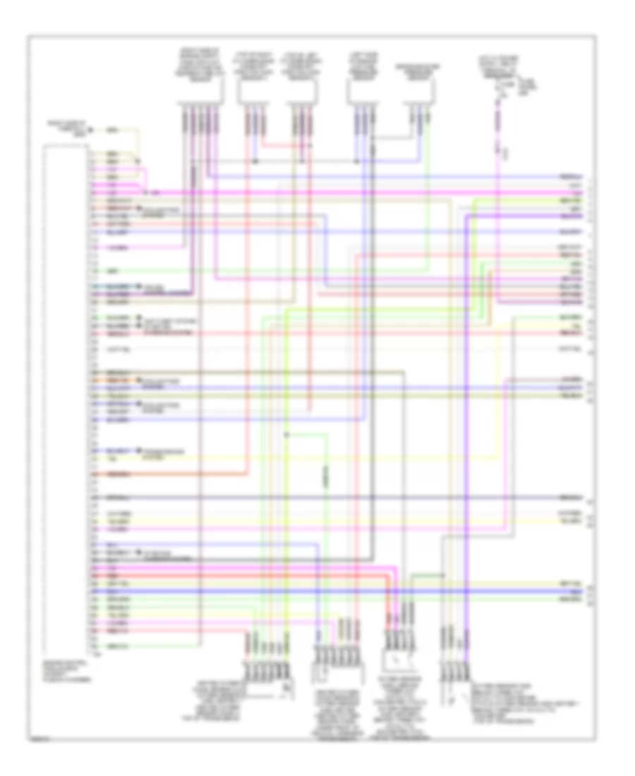 4.2L, Engine Performance Wiring Diagram (1 of 5) for Audi A6 3.0T Avant Quattro 2011