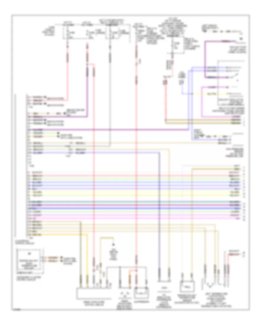 Automatic A C Wiring Diagram Basic 1 of 2 for Audi Q7 Premium Plus 2014