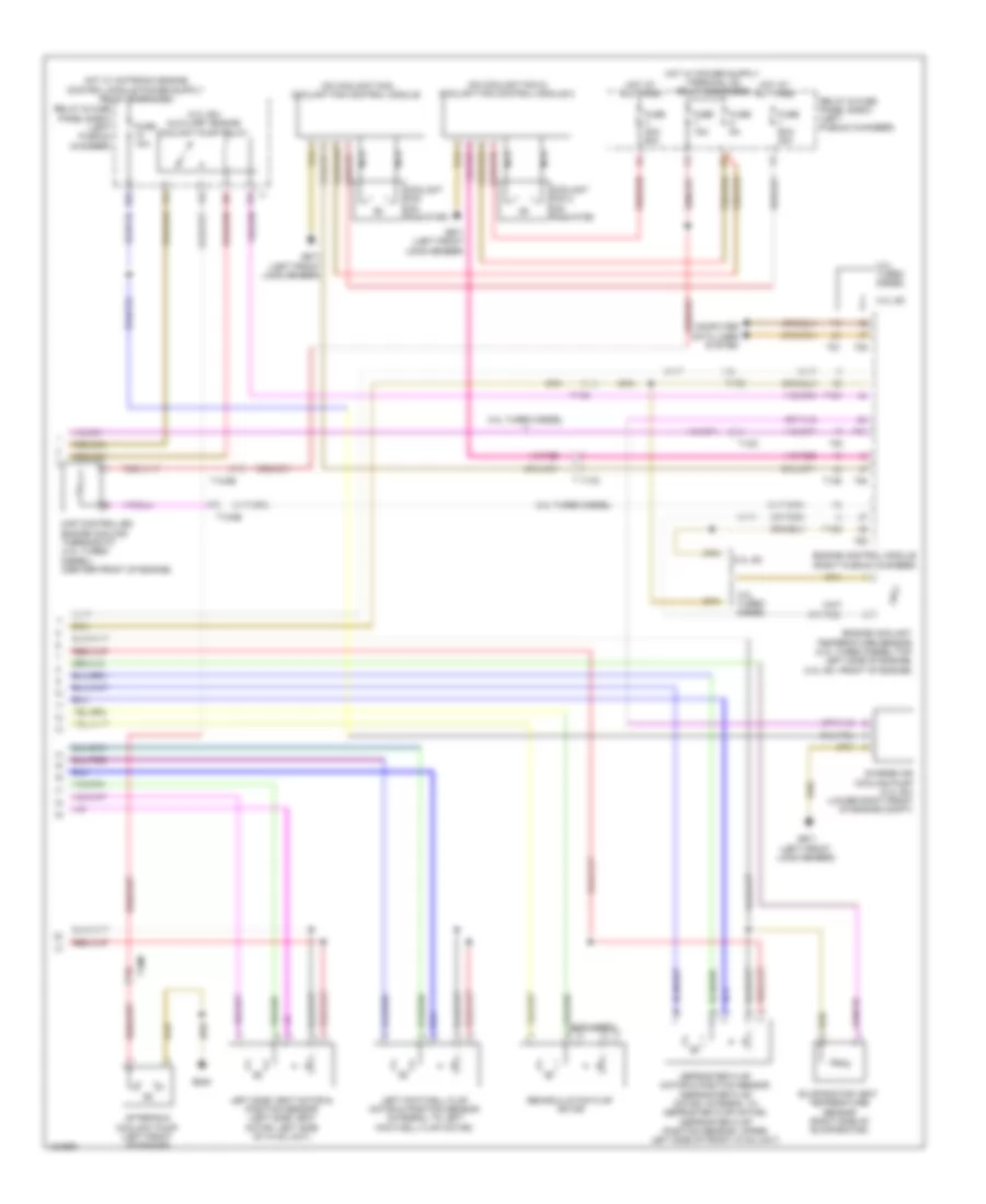 Automatic A C Wiring Diagram Basic 2 of 2 for Audi Q7 Premium Plus 2014