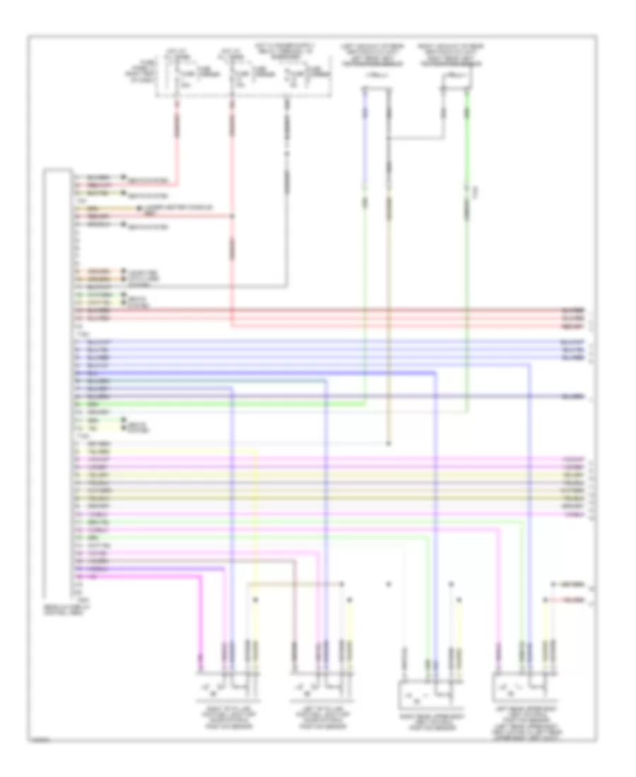 Rear A C Wiring Diagram 1 of 2 for Audi Q7 Premium Plus 2014