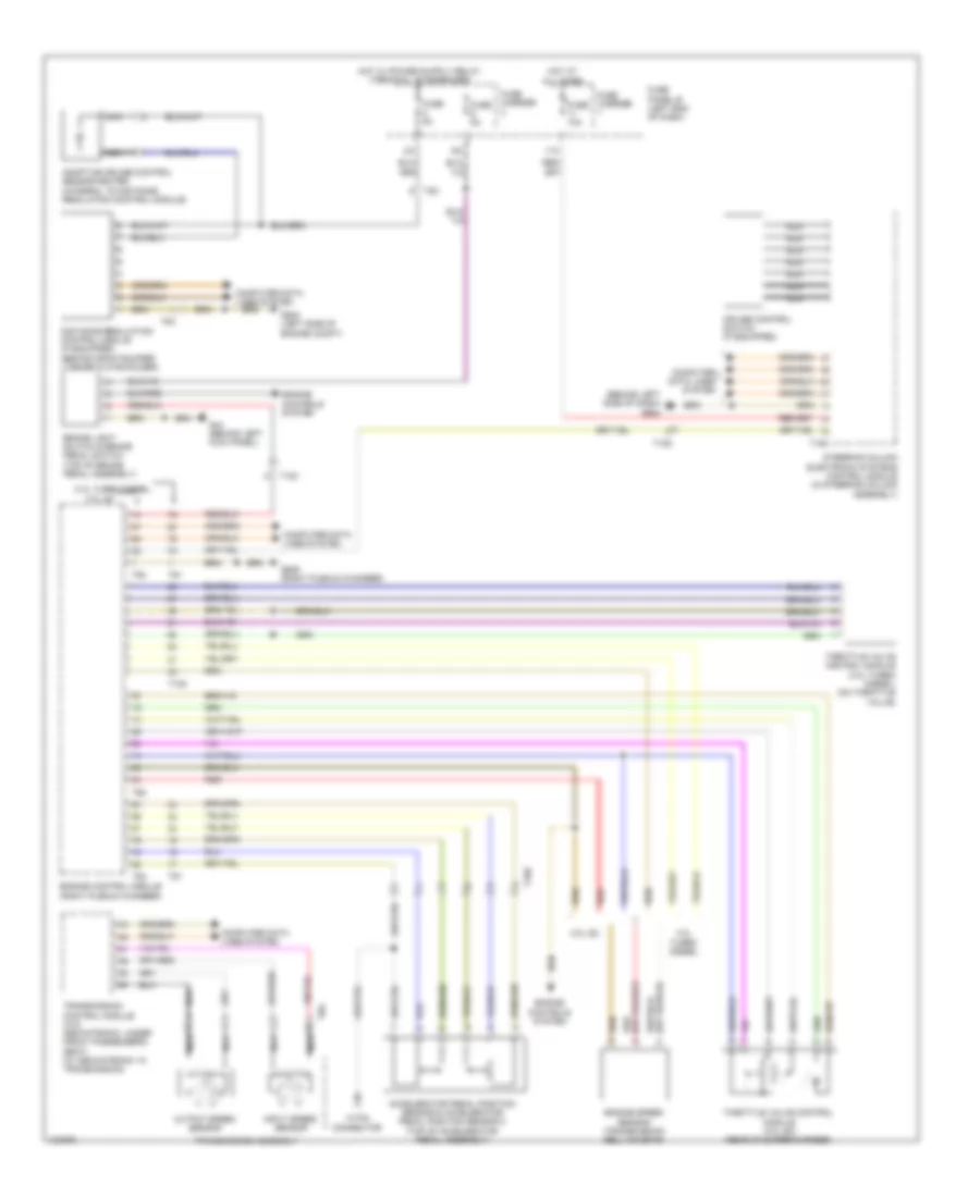 Cruise Control Wiring Diagram for Audi Q7 Premium Plus 2014