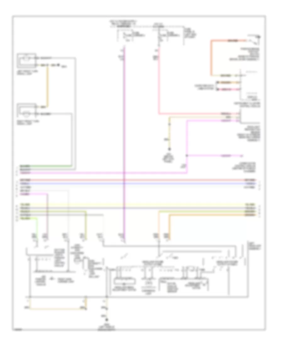 Headlights Wiring Diagram with Bi Xenon with Cornering Headlights 2 of 3 for Audi Q7 Premium Plus 2014