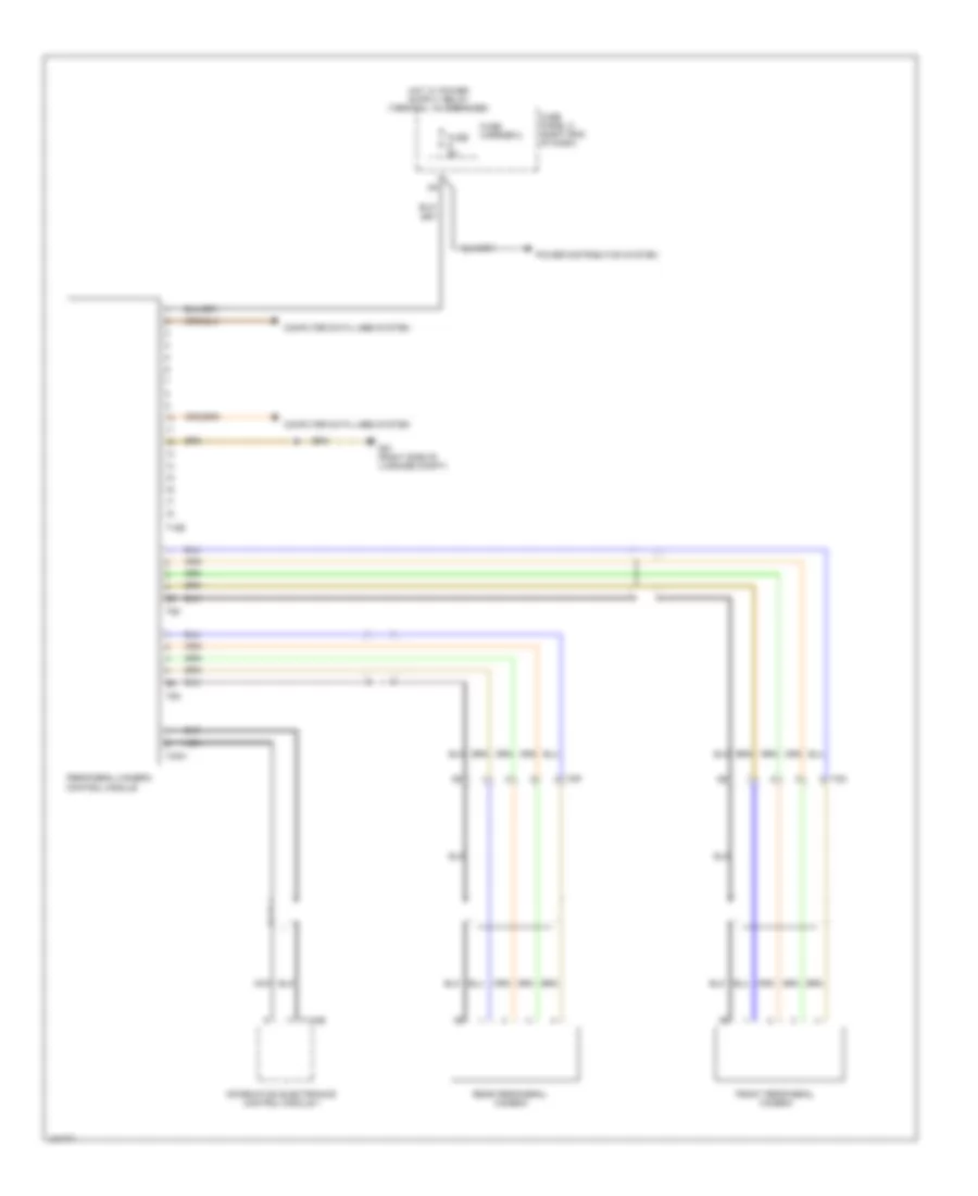Peripheral Camera Wiring Diagram for Audi Q7 Premium Plus 2014