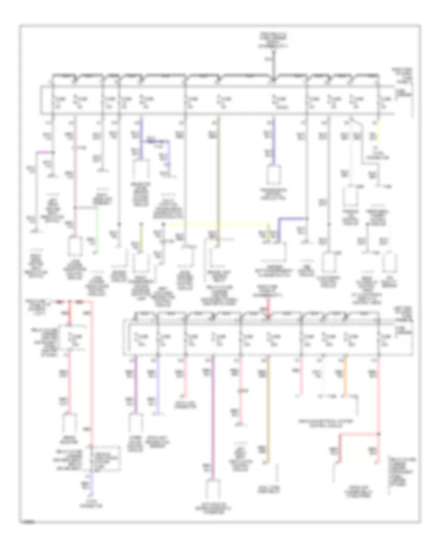 3 0L Turbo Diesel Power Distribution Wiring Diagram 4 of 7 for Audi Q7 Premium Plus 2014