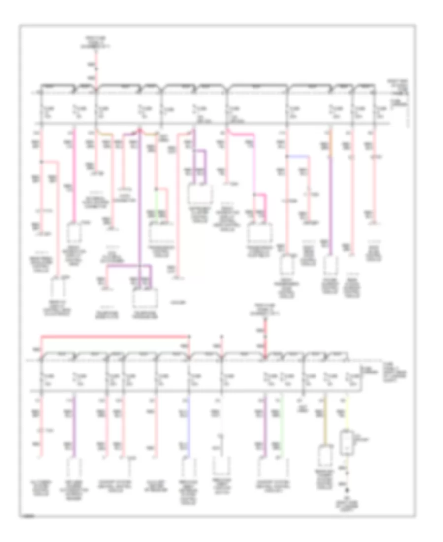 3 0L Turbo Diesel Power Distribution Wiring Diagram 5 of 7 for Audi Q7 Premium Plus 2014