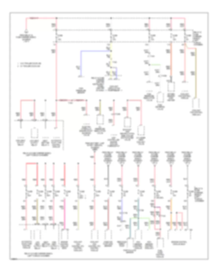 3 0L Turbo Diesel Power Distribution Wiring Diagram 6 of 7 for Audi Q7 Premium Plus 2014