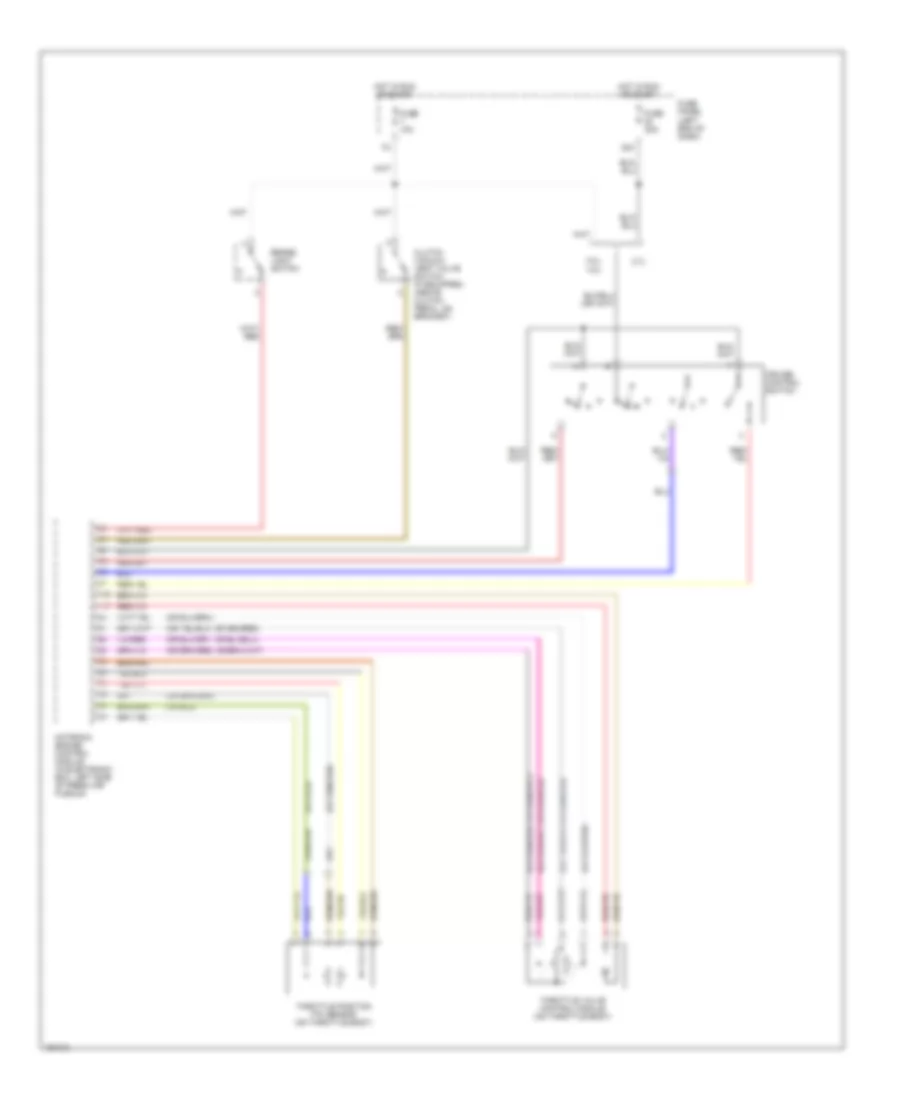 Cruise Control Wiring Diagram for Audi allroad Quattro 2004