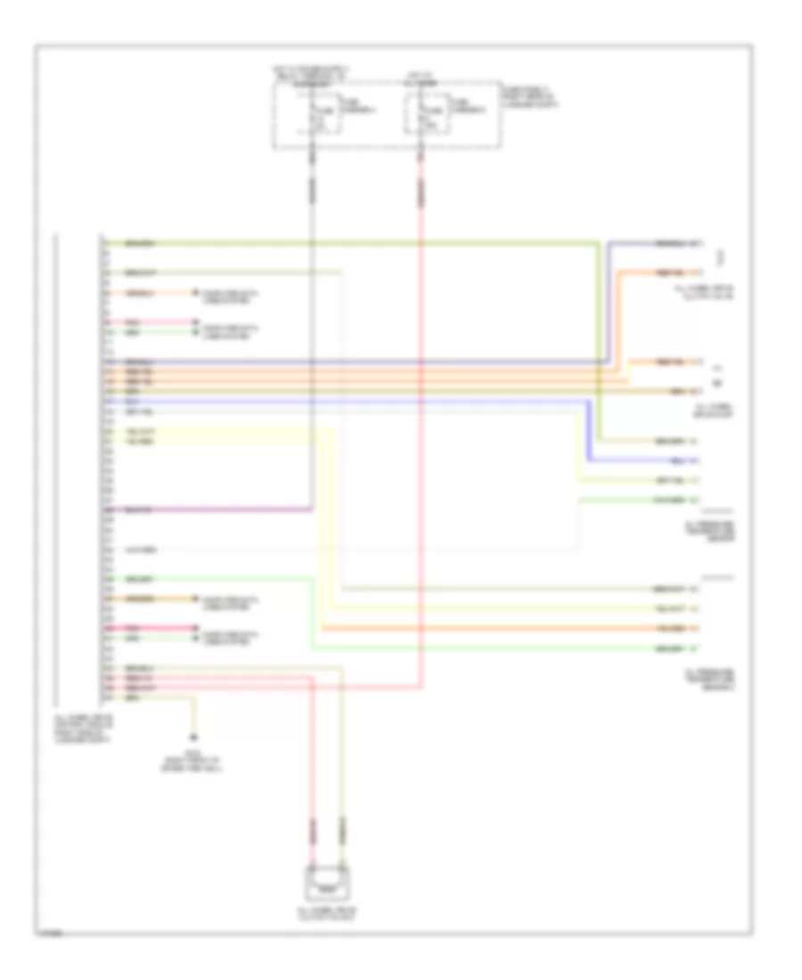 AWD Wiring Diagram for Audi A7 Premium Plus 2013