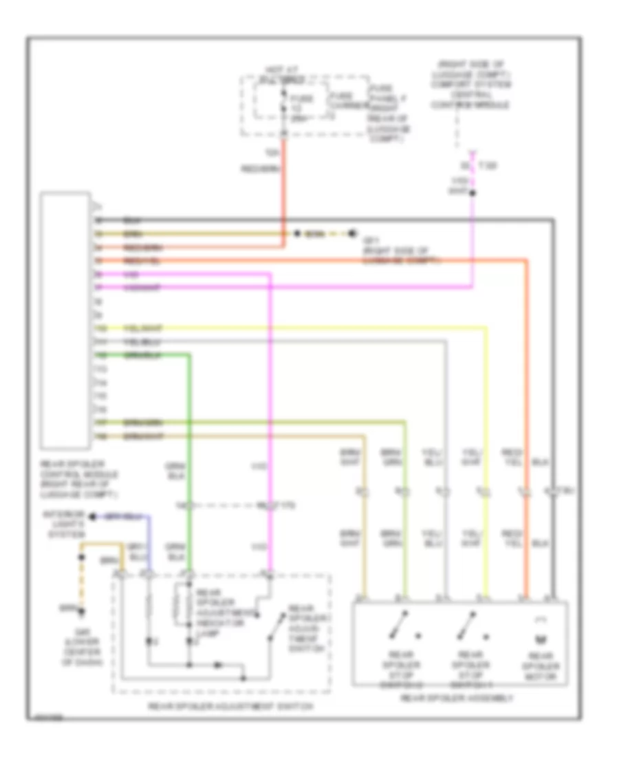 Active Bodyworks Wiring Diagram for Audi A7 Premium Plus 2013