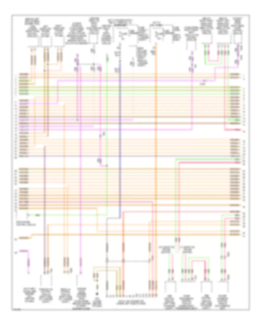 Computer Data Lines Wiring Diagram 3 of 4 for Audi A7 Premium Plus 2013