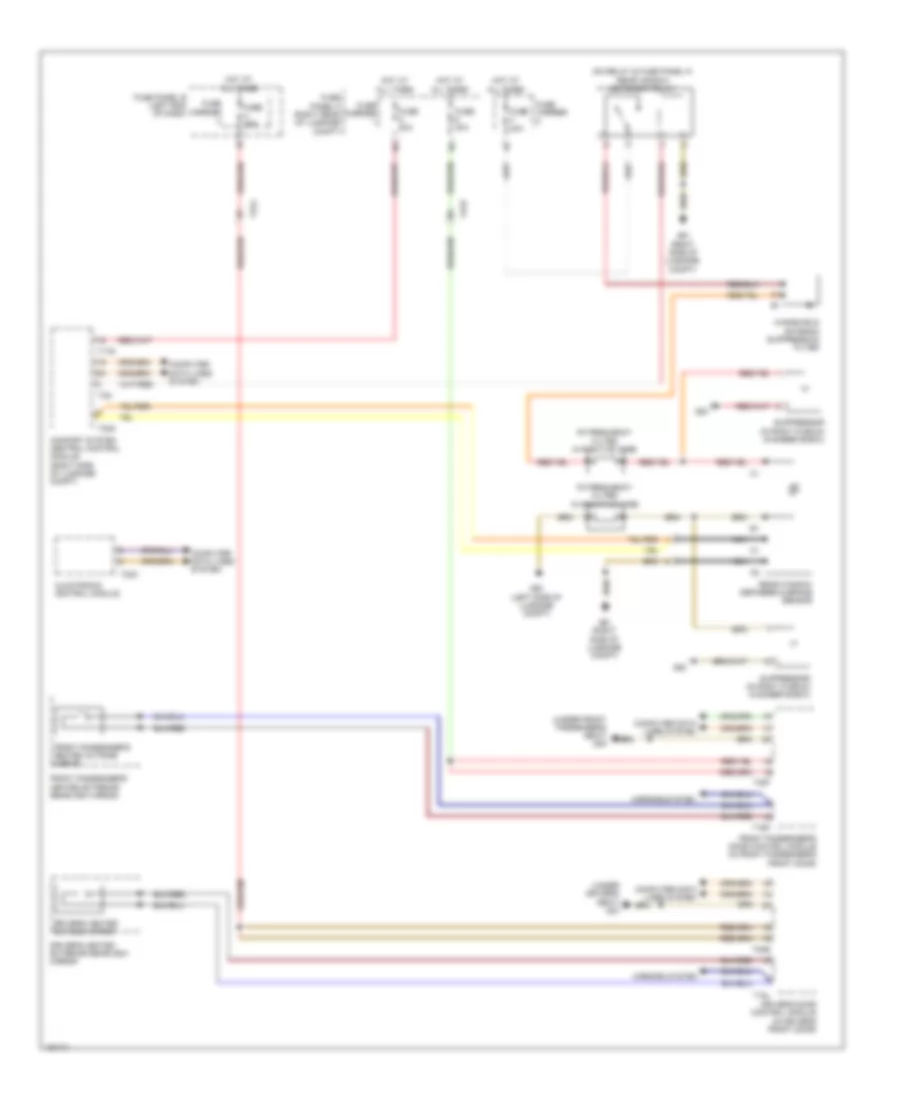 Defoggers Wiring Diagram for Audi A7 Premium Plus 2013