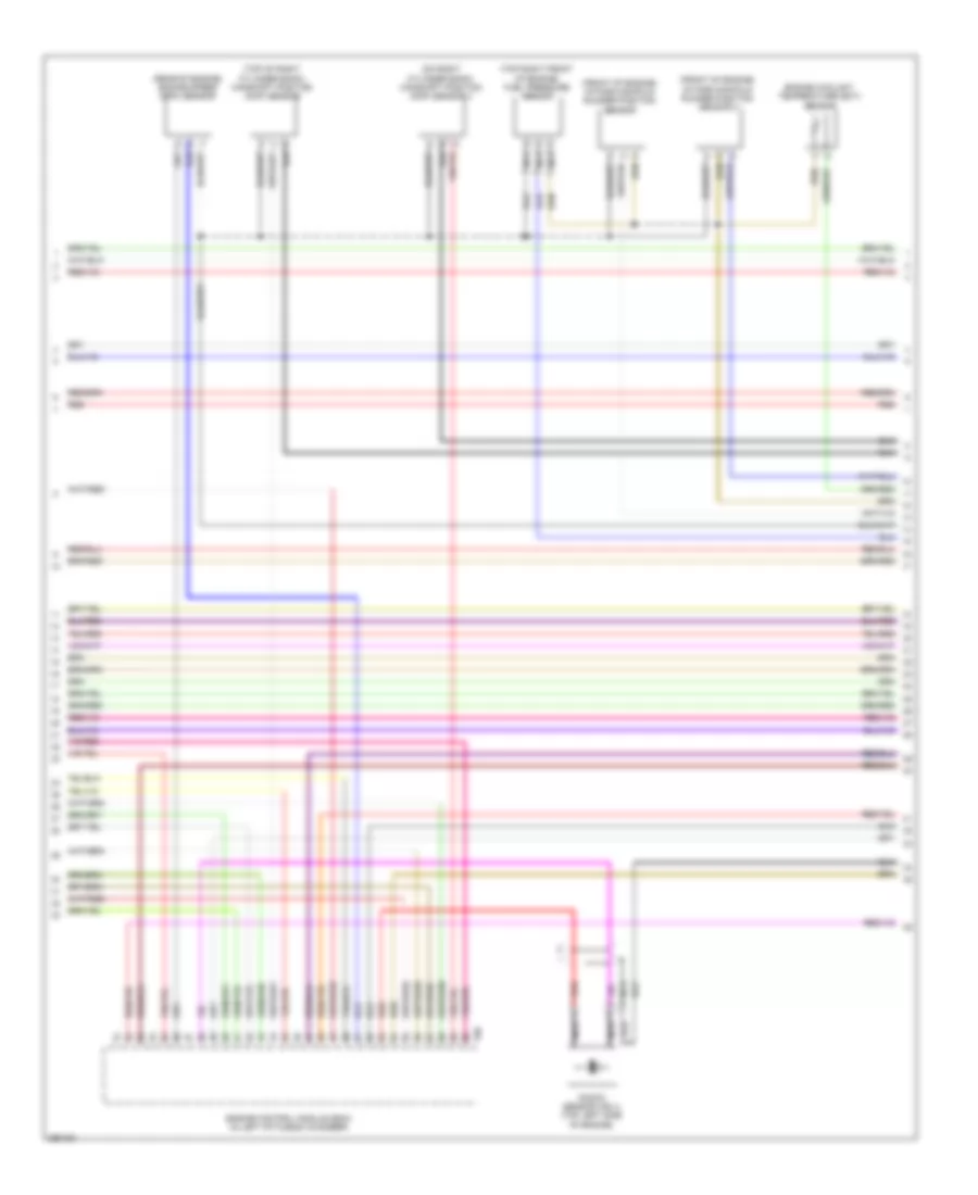 4.2L, Engine Performance Wiring Diagram (5 of 7) for Audi S5 Quattro 2008